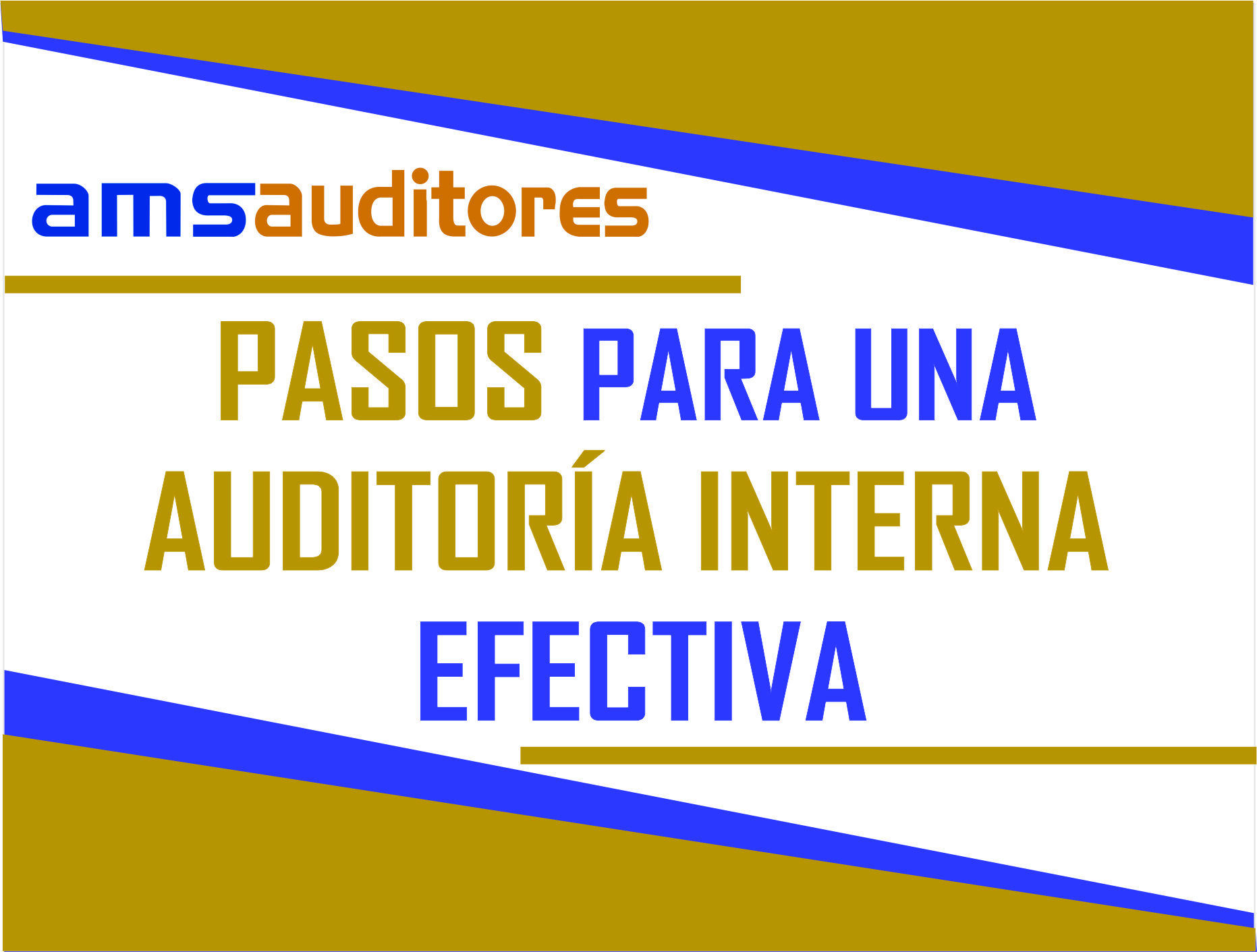 Pasos Para Una AuditorÍa Interna Efectiva Ams Auditores 8846